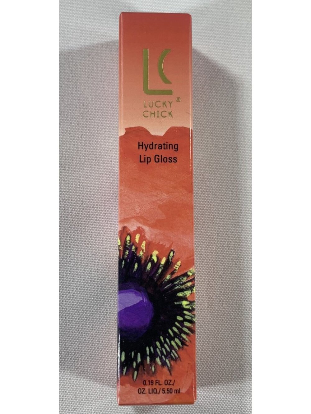 Lucky Chick Paradise Hydrating Lip Gloss 0.19Fl Oz Creamy Long-Lasting BONUS Bag
